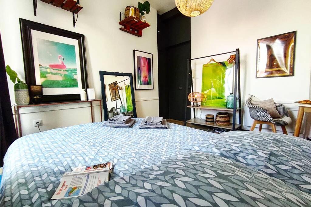 La Galerie - Hypercentre - Atypique - Lit Double Apartment Saint-Brieuc Ngoại thất bức ảnh
